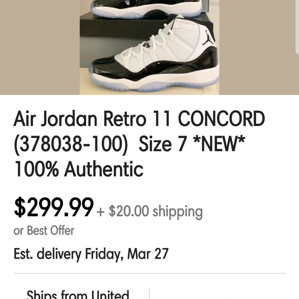 Concords. Brand new. 8.5 ladies